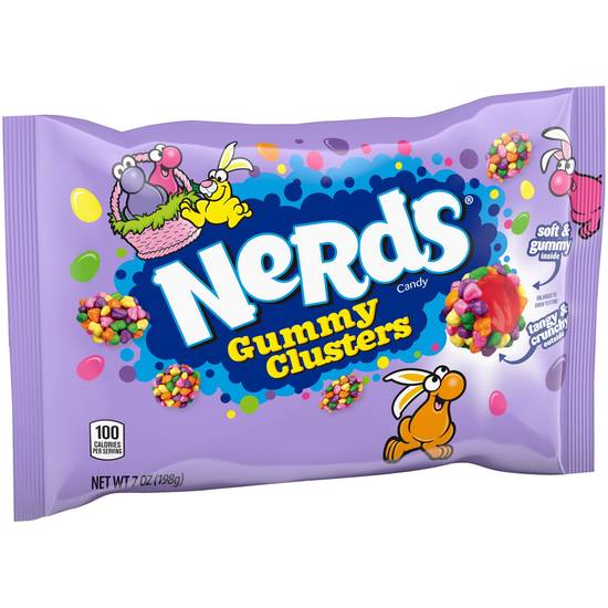 Nerds Hoppin' Gummy Clusters, Easter Themed Candy, 7oz