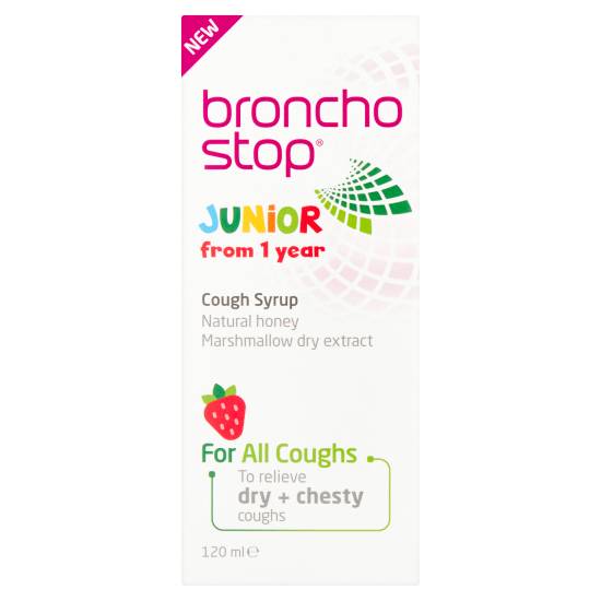 Bronchostop Cough Syrup Junior From 1 Year