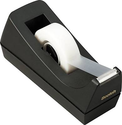 Scotch Desktop Dispenser, 1Core, Black (C38BK)