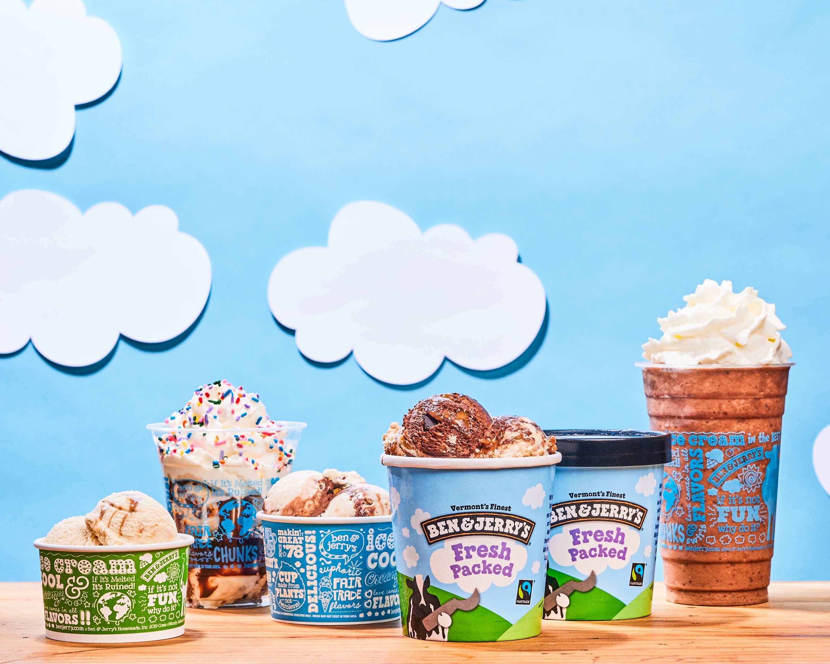 Ben & Jerry's Scoop Shop Hillarys Menu Takeout in Perth Delivery Menu