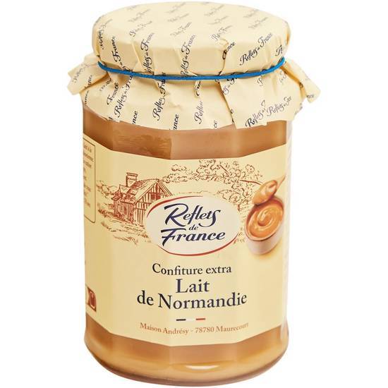 Reflets de France - Confiture extra, lait de normandie (315g)