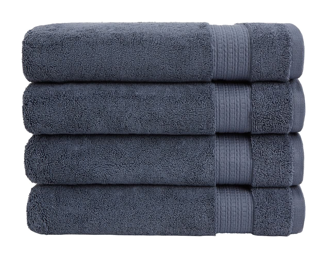 Collection Serene Home - Serviette De Bain, Bleu / Serene Home Collection - Bath Towel, Blue