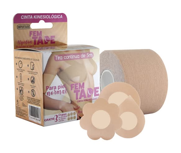 Fem Tape · Cinta kinesiológica