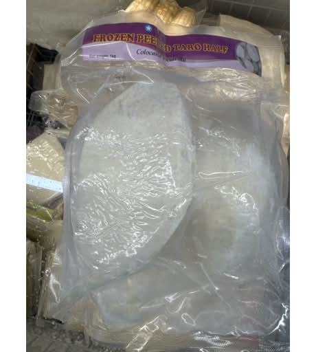 Frozen Peeld Taro Half 1