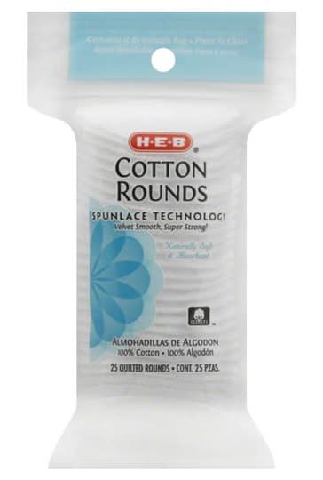 Heb almohadillas algodón (25 piezas)