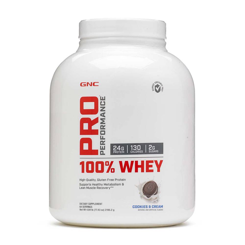 100% Whey - Cookies and Cream (64 Servings) (1 Unit(s))