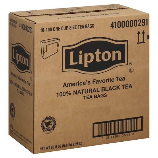 Lipton 100 % Natural Black Tea (80 oz)