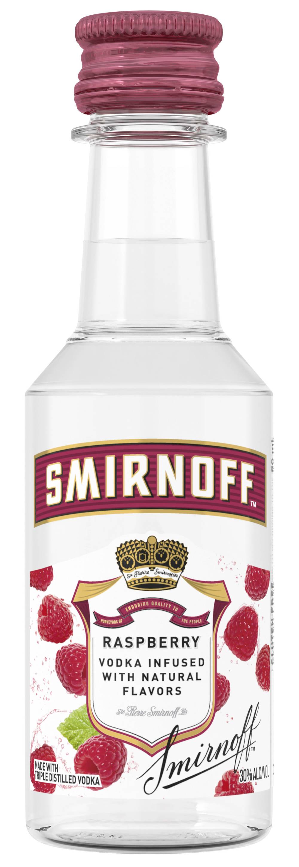 Smirnoff Flavored Vodka, Raspberry (5 ml)