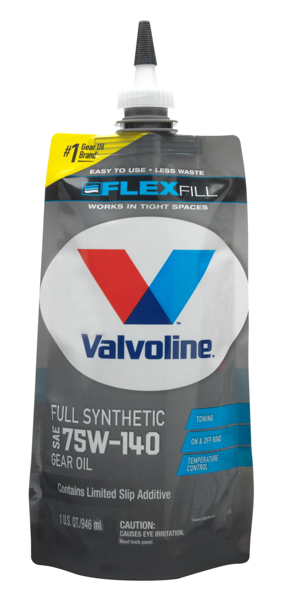 Valvoline Full Synthetic Sae 75w-140 Gear Oil Flex Fill