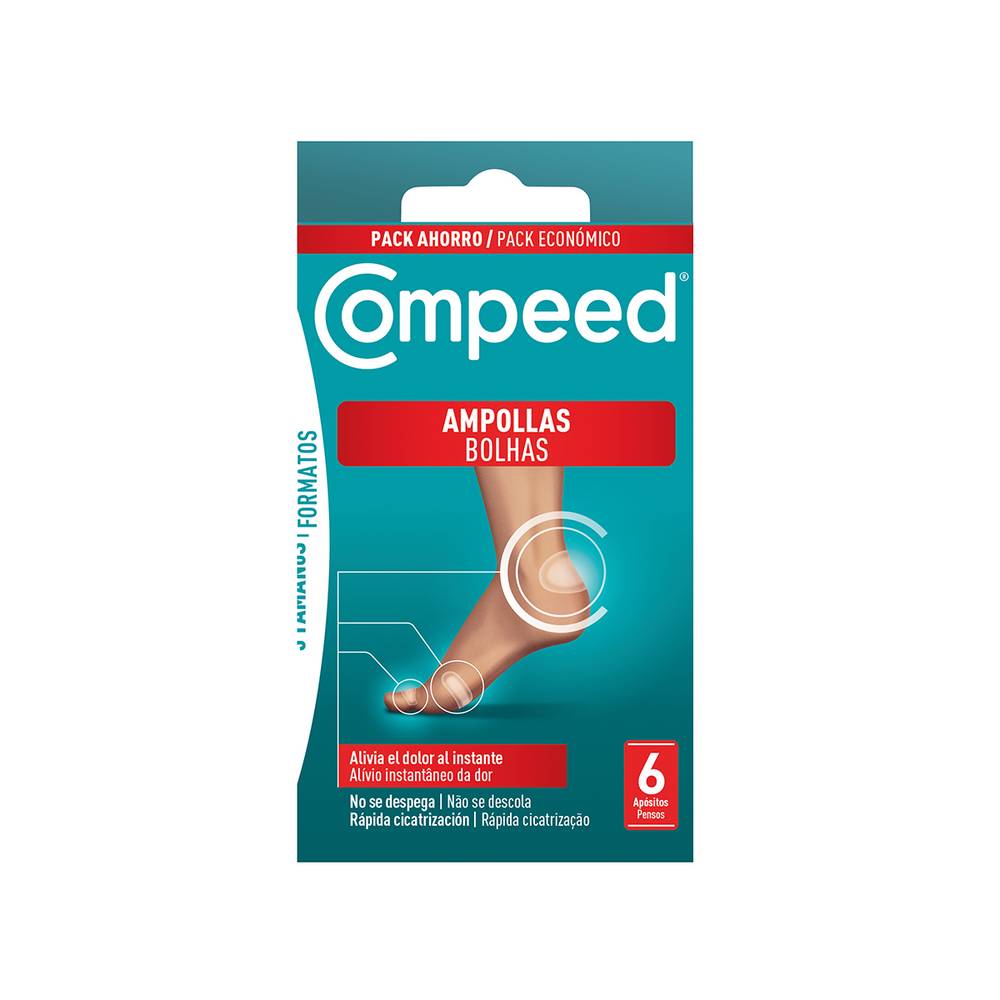 Apósito para Ampollas COMPEED 6 uds