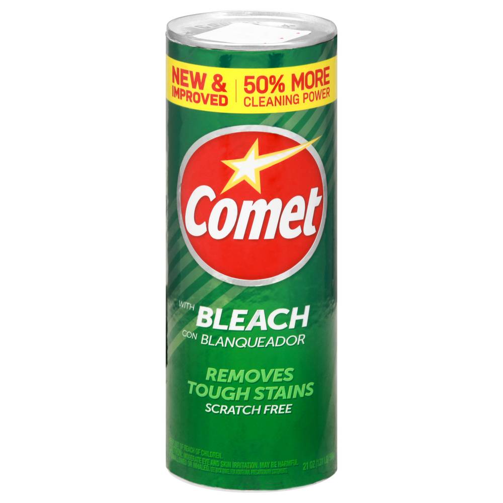 Comet Scratch Free Cleanser With Bleach