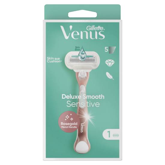 Venus Deluxe Smooth Sensitive Rosegold Women's Razor