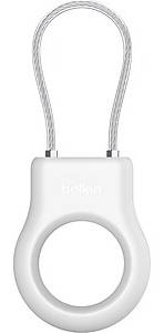 Belkin Secure Holder with Wire Cable for AirTag, White (MSC009btWH)