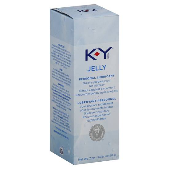 K-Y Personal Lubricant, Jelly (2 oz)