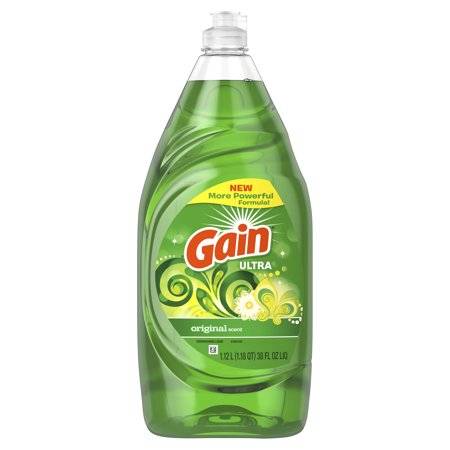 Gain - Ultra Dishwashing Liquid Dish Soap - 38 oz