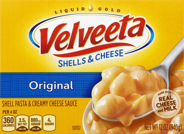 Velveeta Original Shell Pasta & Creamy Cheese Sauce