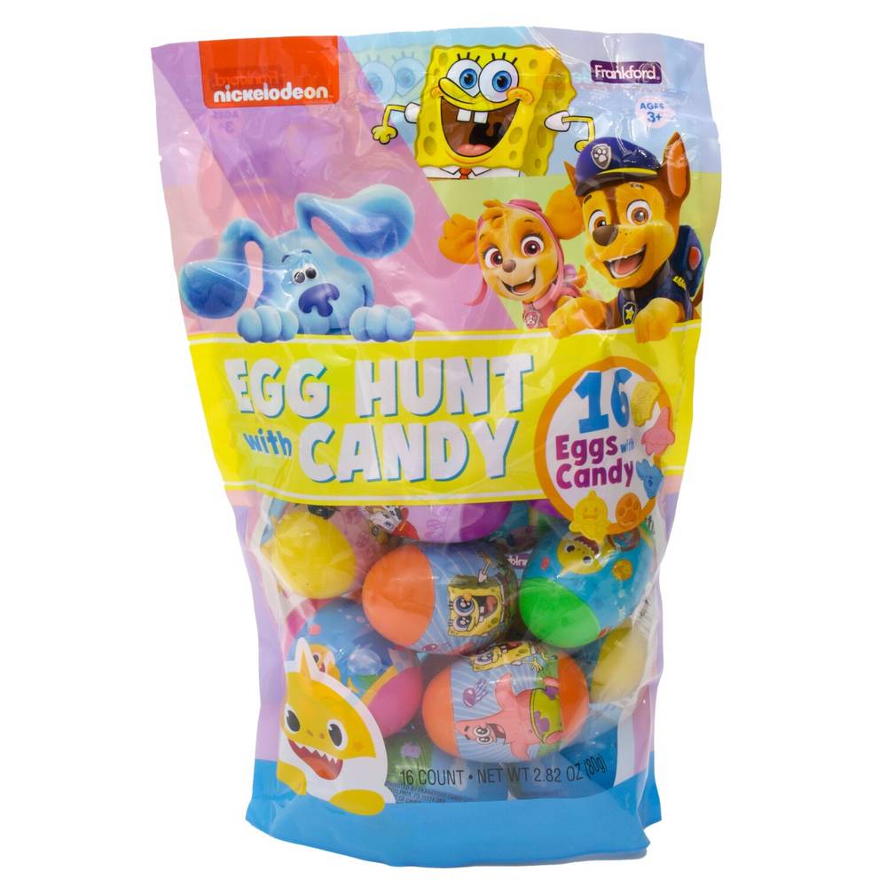 Nickelodeon Egg Hunt, 18Ct, 2.7 Oz