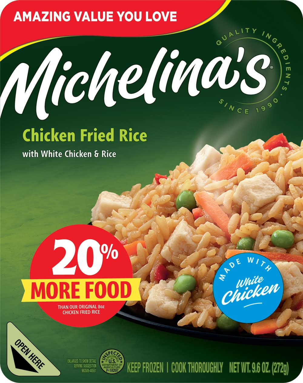 Michelina's White Chicken Fried Rice Meal (8 oz)