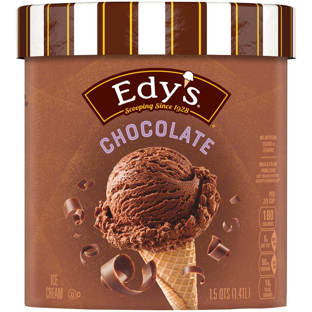 Edy's Chocolate Ice Cream