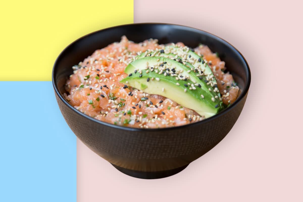 Tartare de Riz Saumon Avocat Cheese