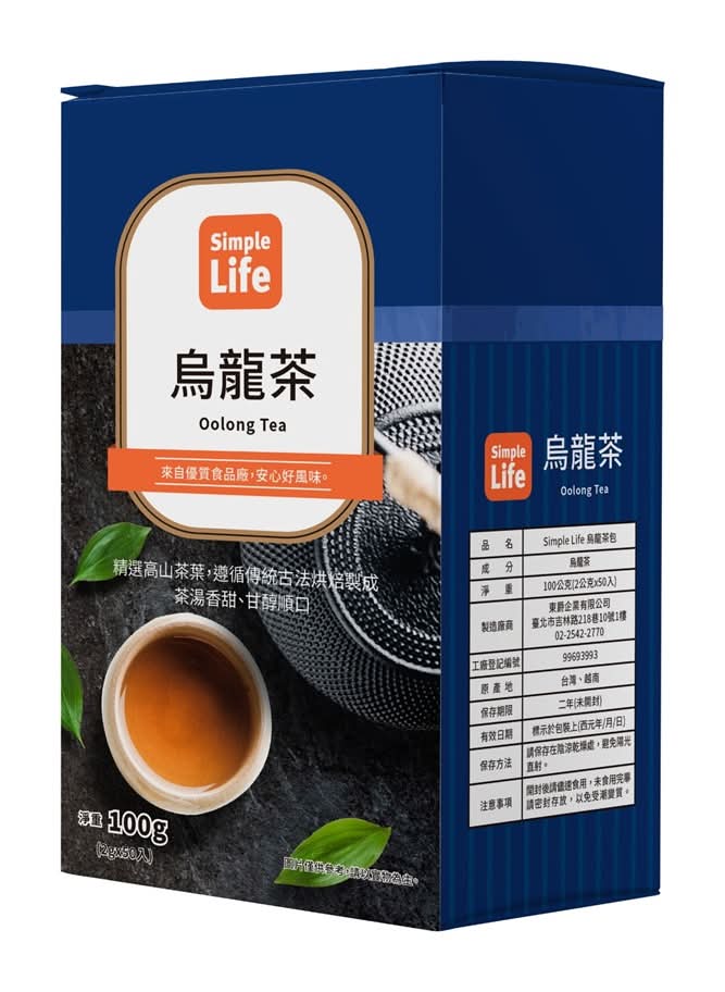 Simple Life 烏龍茶包 (50 入)