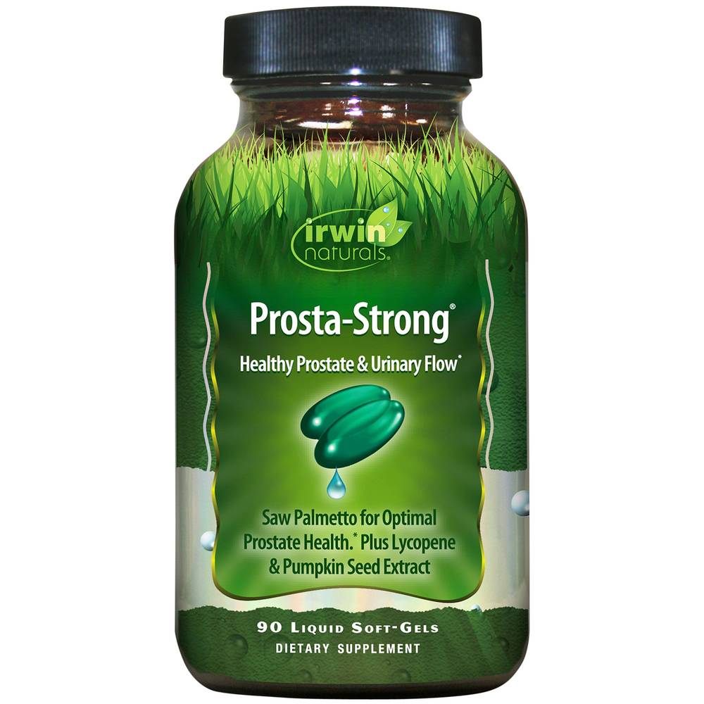 Prosta-Strong With Saw Palmetto & Pumpkin Seed Extract - Supports Prostate Health (90 Liquid Softgels)