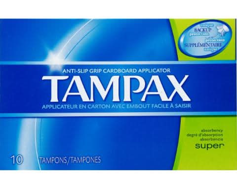 Tampax Tampons Super Absorbency (250 g)