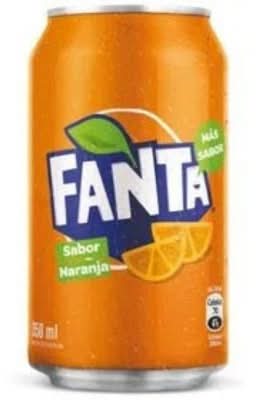Fanta lata j350ml lata