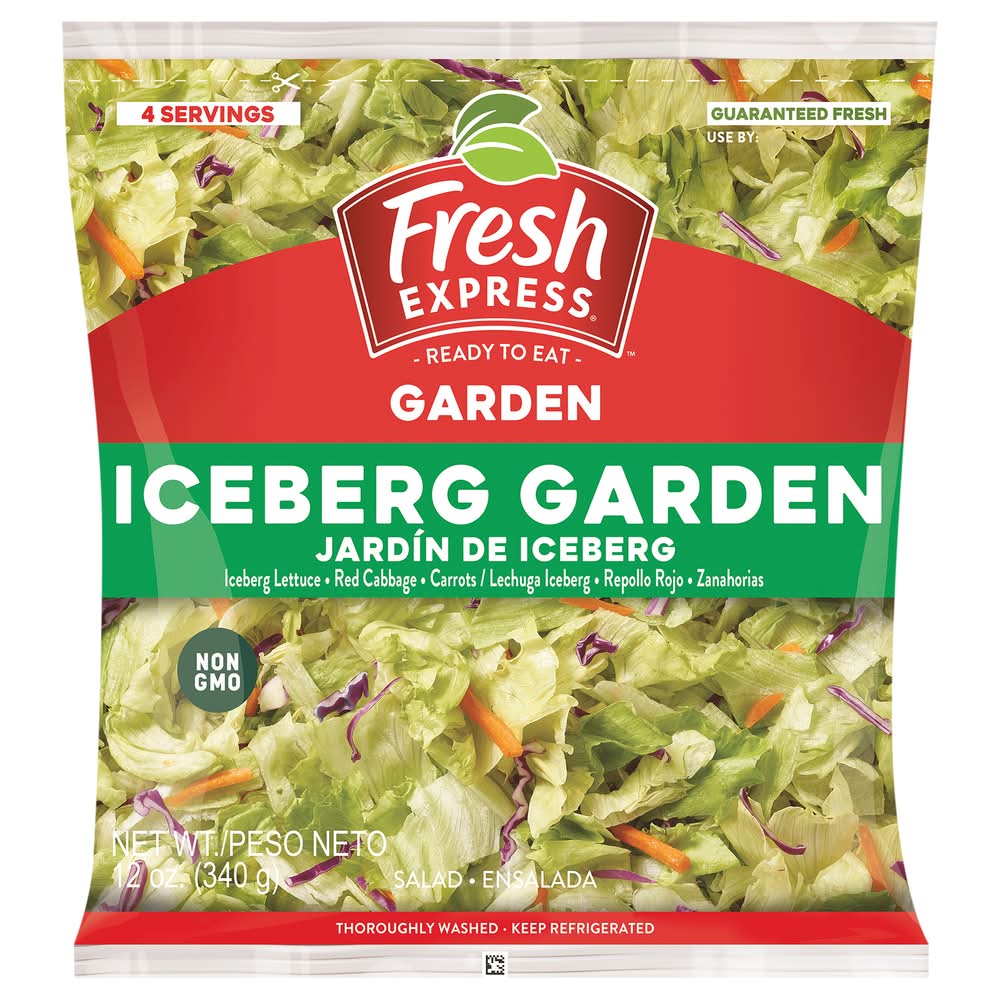 Fresh Express Iceberg Garden Salad Kit (12 oz)