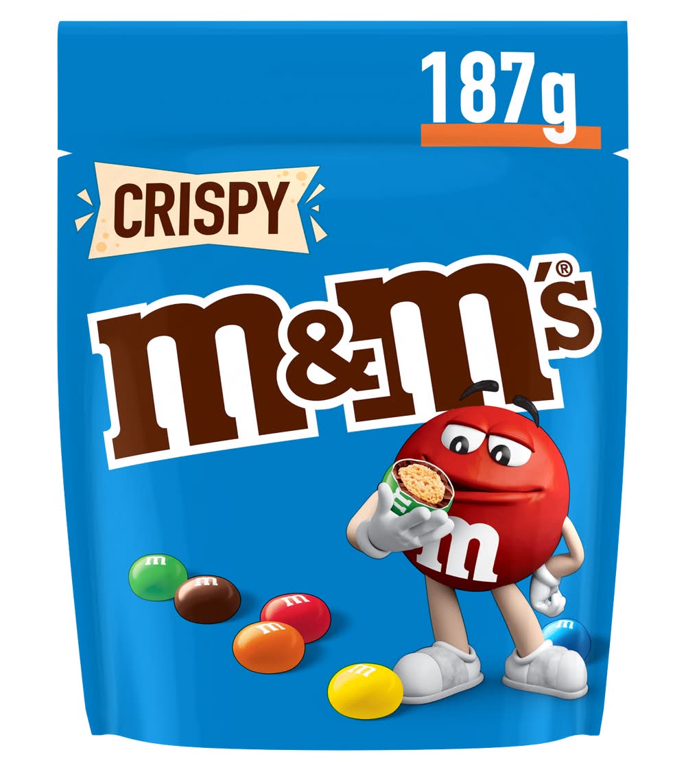 M&M's - Bonbons au chocolat avec du riz soufflé (187g)