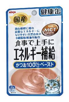 【愛喜雅】健康罐能量補給軟包5號鰹魚泥狀40g#20644444