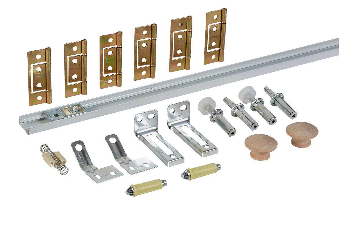 National Hardware 19-Piece Bifold Closet Door Hardware Kit fits 60-in Door Opening | N343-731