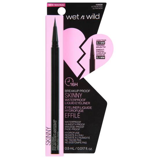 Wet N Wild Waterproof Liquid Eyeliner (ultra black)