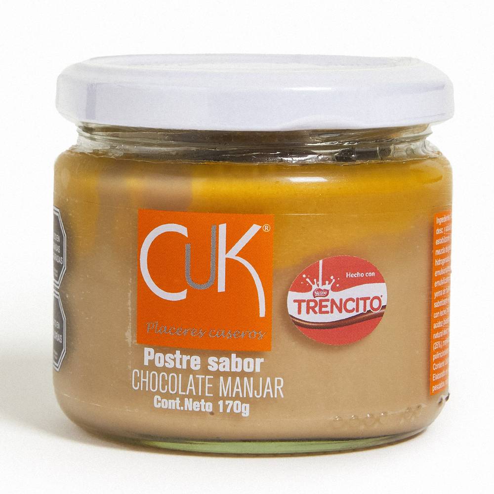 CUK Postre chocolate manjar (170 g)