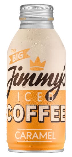 Jimmy's Caramel, Ready To Drink Iced Coffee (380ml)