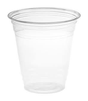 Amhil 12 Oz Capacity Clear Pet Plastic Cups (50 ct)
