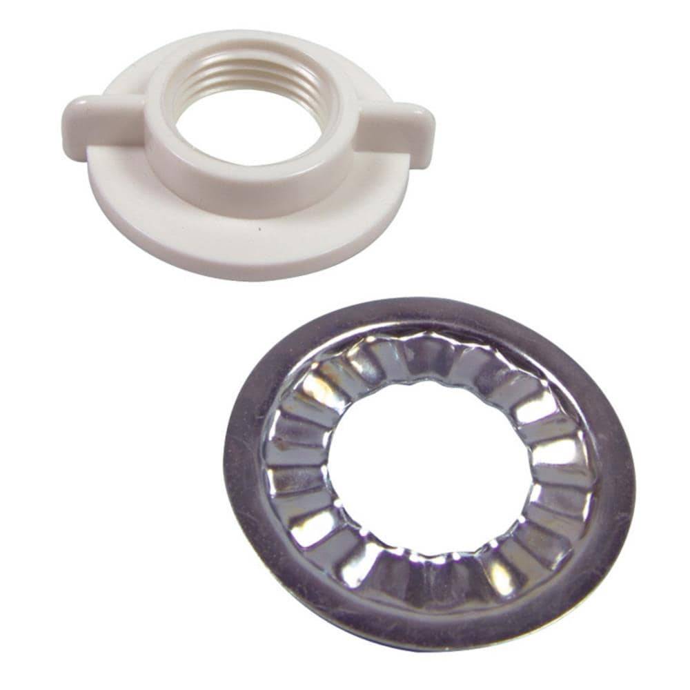 Danco 1/2-in Ips Faucet Rosette and Nut (1 Per Card) | 88652