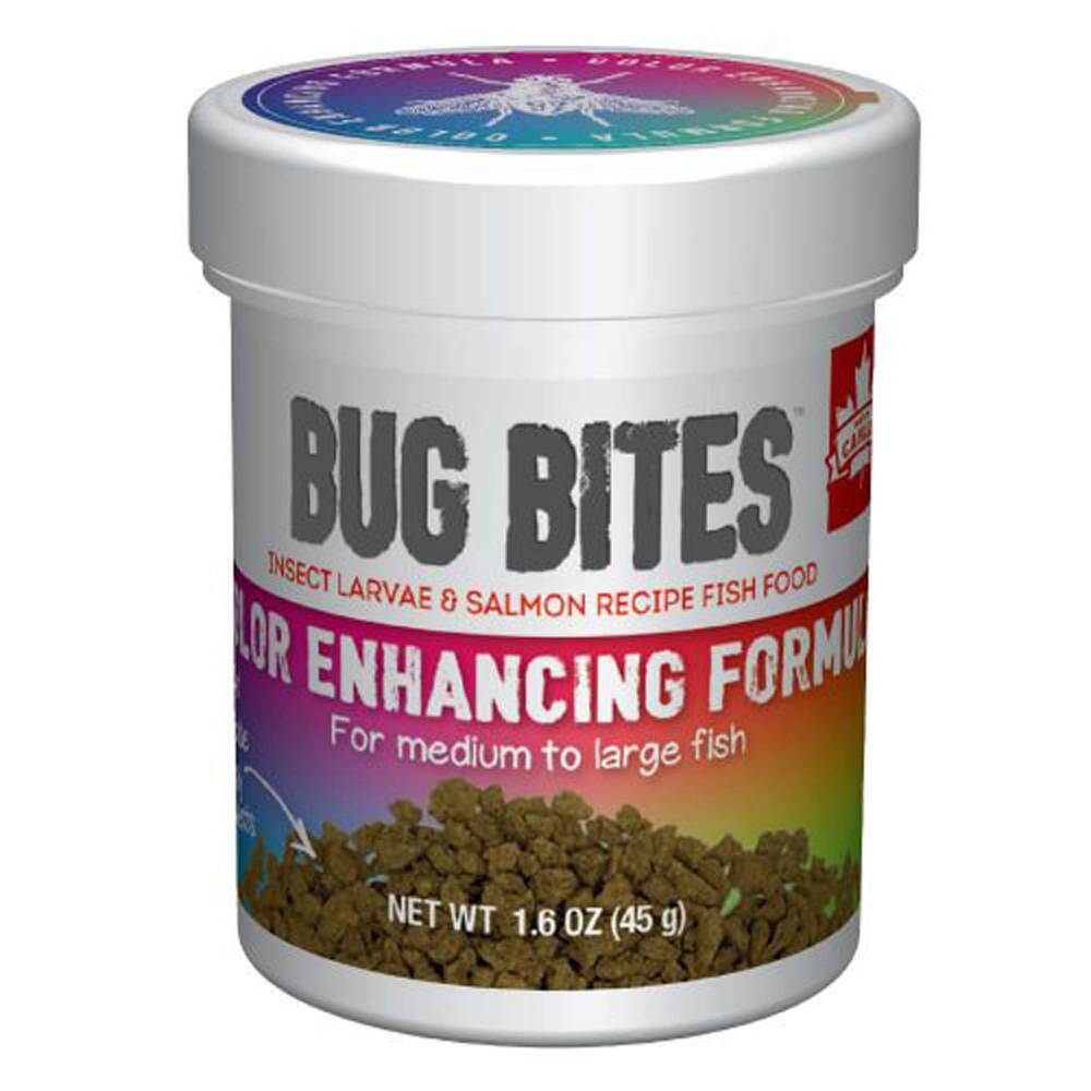 Fluval Bug Bites Color Enhancer Granules, 1.6 Ounce