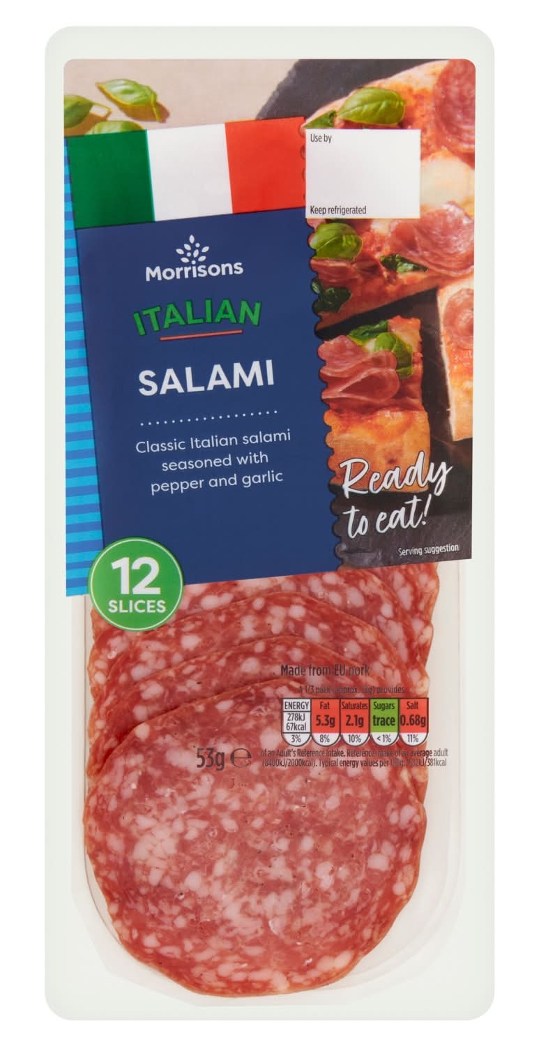 Morrisons Italian Salami 53g