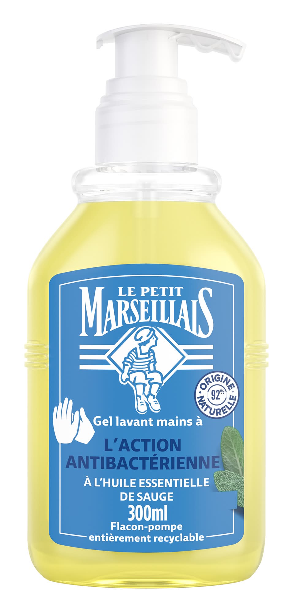 Le Petit Marseillais - Gel lavant mains spécialiste action antibactérienne (300ml)