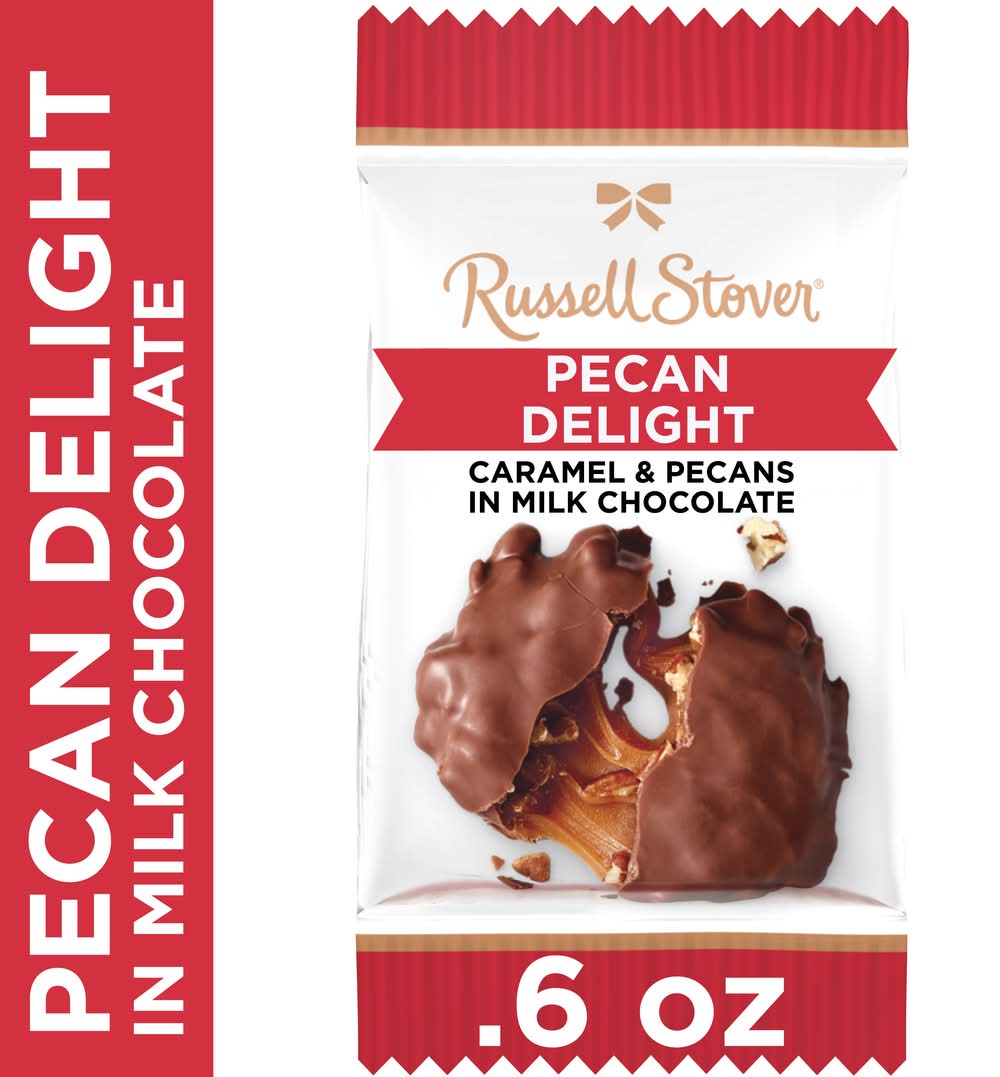Russell Stover Milk Chocolate, Pecan Delight (0.6 oz)