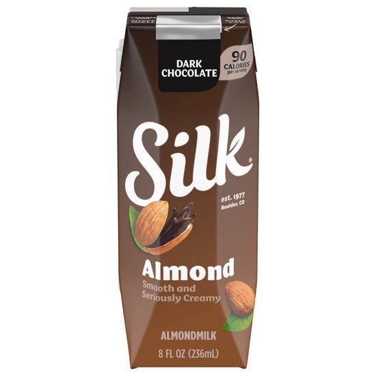 Silk Pure Dark Chocolate Almond Milk (8 fl oz)