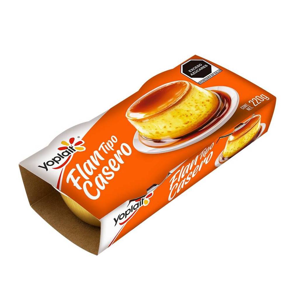 Yoplait · Flan horneado tipo casero (2 x 110 g)