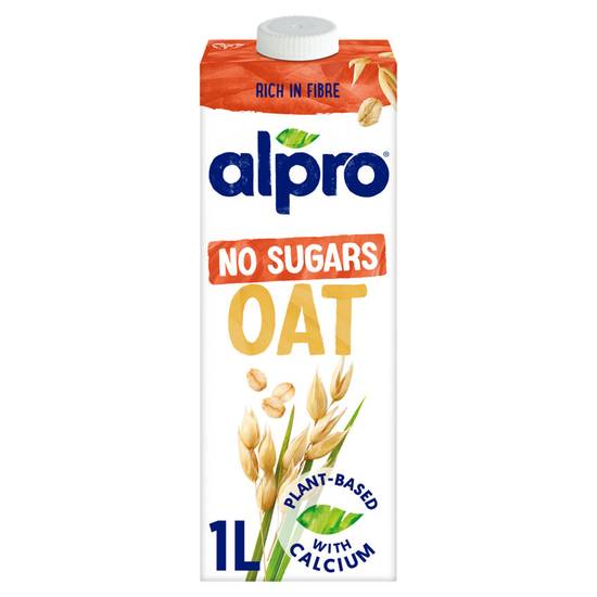 Alpro Oat Milk No Sugars Long Life Drink 1l