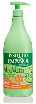 Loción hidratante aloe vera Instituto Español 950 ml.