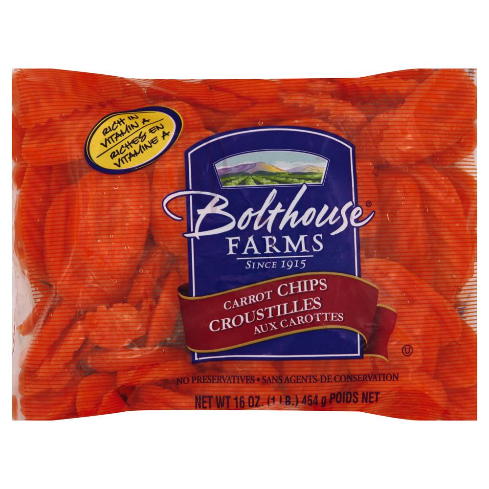 Bolthouse Farms Carrot Chips Croustilles