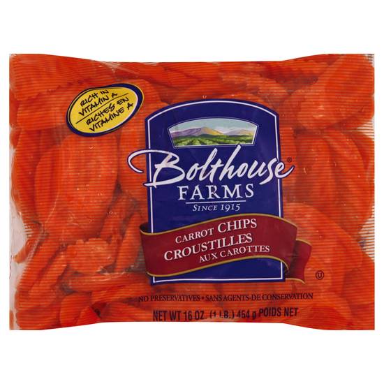Bolthouse Farms Carrot Chips Croustilles