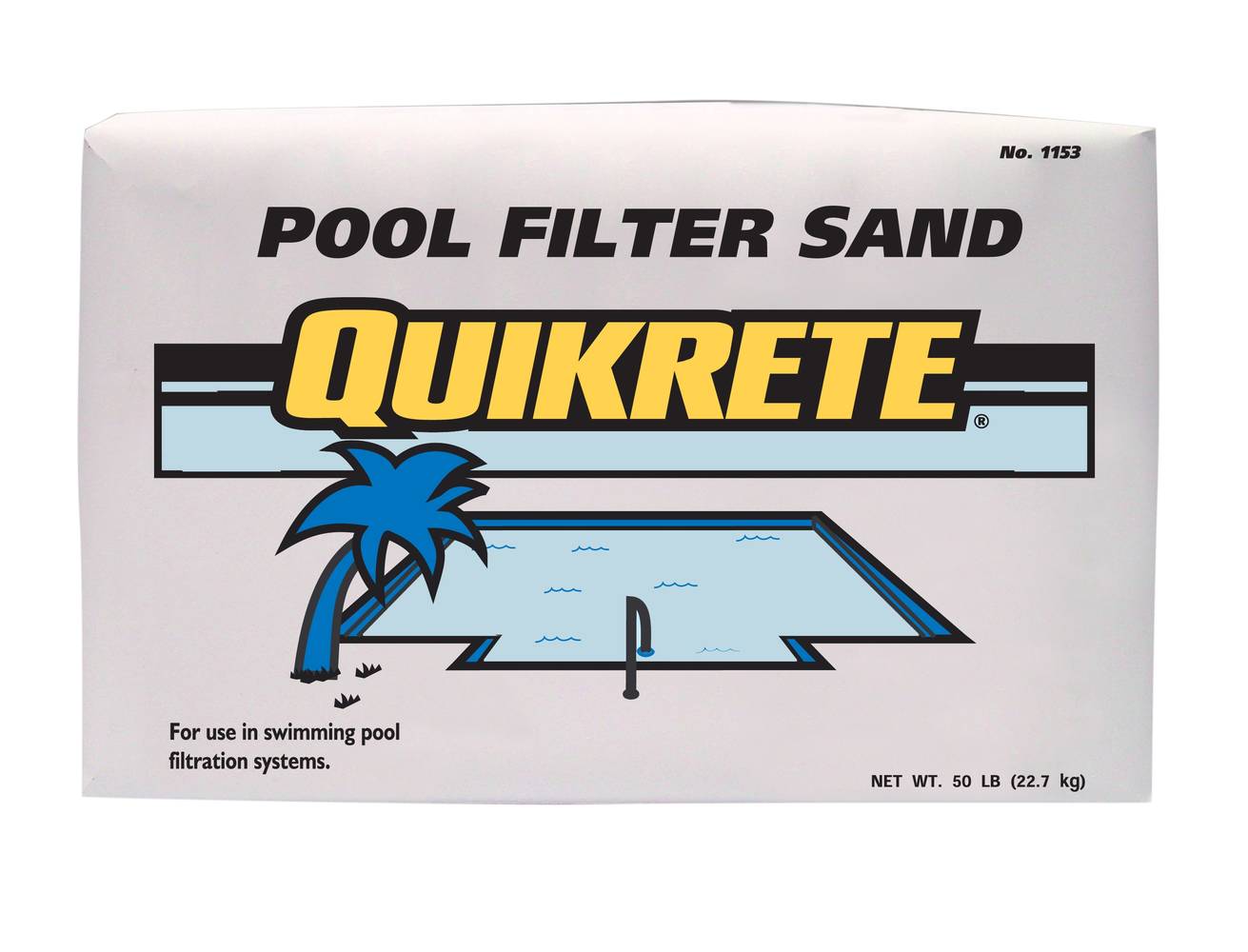 QUIKRETE Pool Filter Sand 50-lb Sand Pool Filter System | 115350