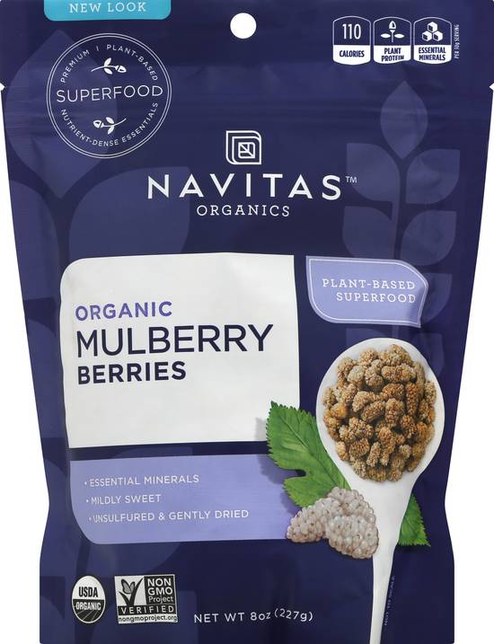 Navitas Organics Gently Dried Mulberry Berries