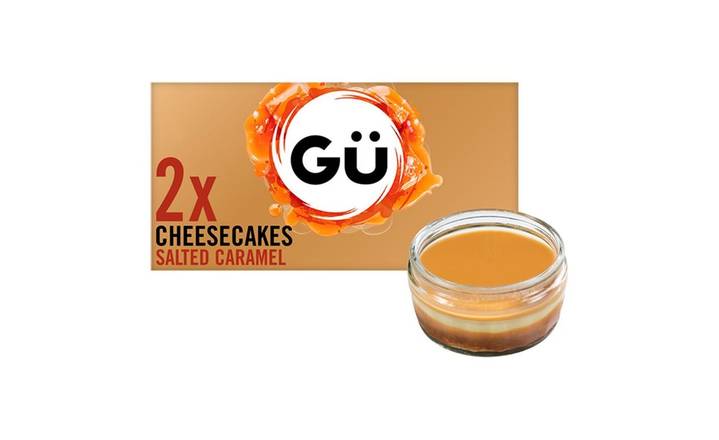 Gu Salted Caramel Cheesecake Desserts 2 x 92g (401620)
